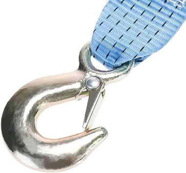 BOOMSTART Manual Hand Winch Cable Webbing Strap for Boat Trailer Caravan Marine