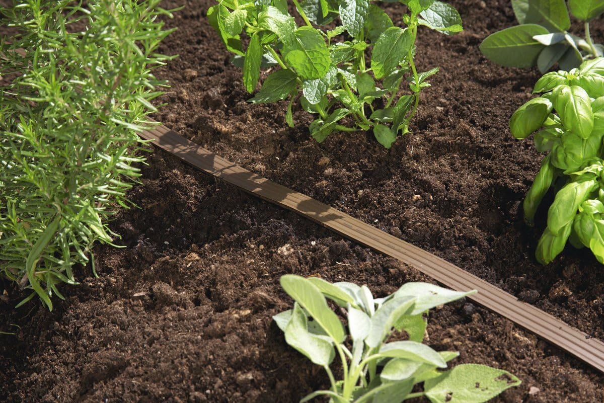 Gardena Tubo Irrigatore 15 m: Getto Nebulizzato per L'Irrigazione di Zone Lunghe e Strette, Pronto All'Uso, Ideale per Piante Delicate, Marrone (1999-20)