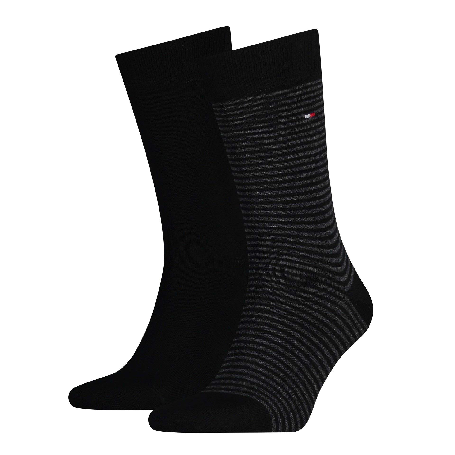 Set of two pairs of black men's socks Tommy Hilfiger - Men