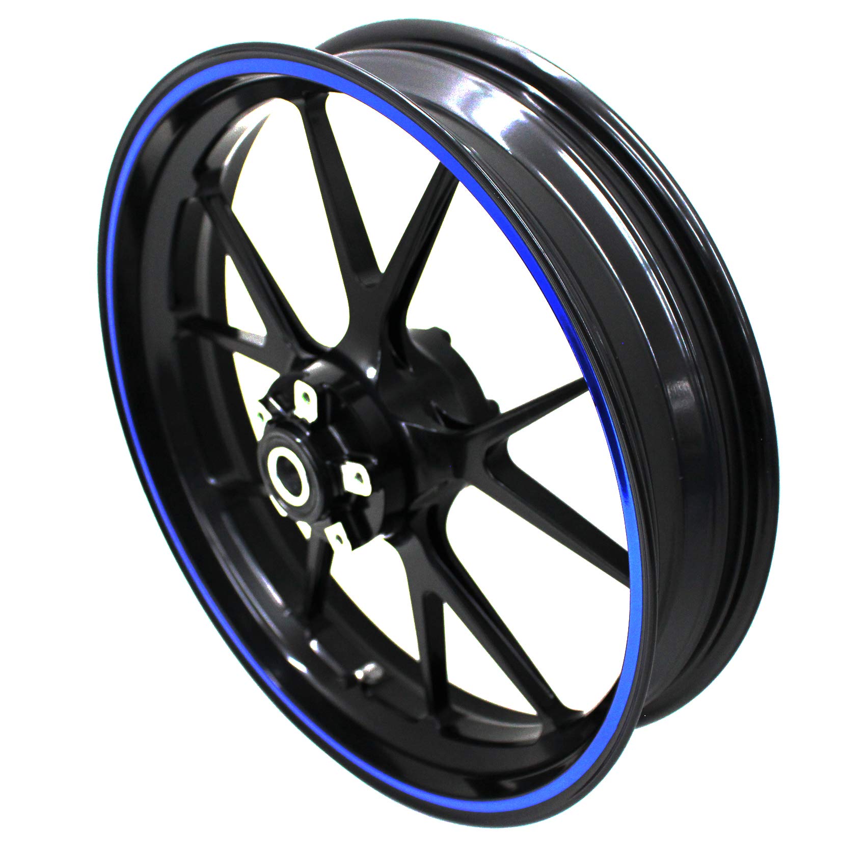 Strisce Adesive Cromate Per Cerchioni Auto E Moto - Kit Completo Per 16-19 Pollici - Foto 10