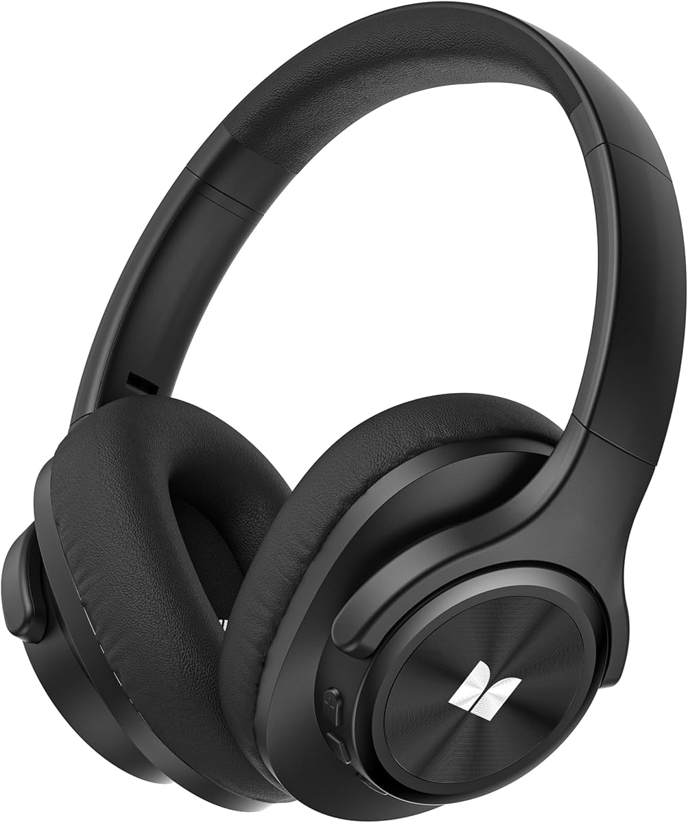 Monster Mission 200 Bluetooth Headphones, Wireless Headphones with 3 EQ Modes, Low Latency HiFi Stereo Foldable Lightweight Headset, 60H Playtime,Deep Bass for Home Office Cellphone PC Ect : Electronics