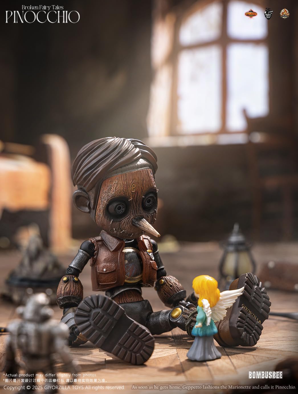 ピノキオ フィギュア12時間限定値下げ Amazon | GIYORZILLA TOYS 壊れた童話 ピノキオ 1/6スケール