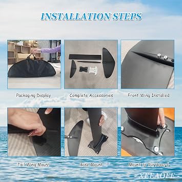 Inflatable Hydrofoil Board, Versatile Inflatable Surfing Board for Kitesurf, Inflatable Hydrofoil Board SUP Surfboard, Hydrofoil Board-110L