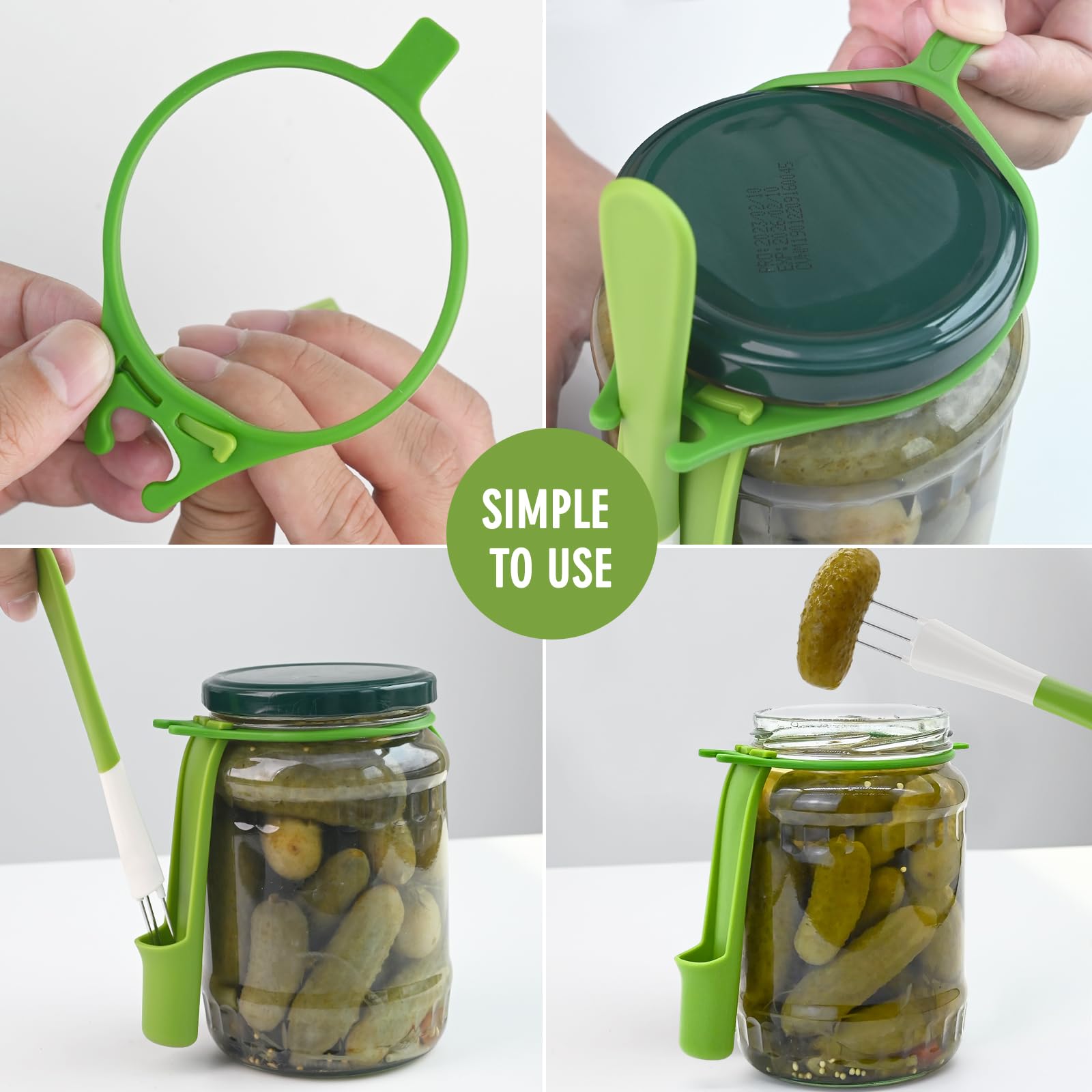 2 Pack Pickle & Olive Fork for Jar, 304 Stainless Steel — Amazon image 3