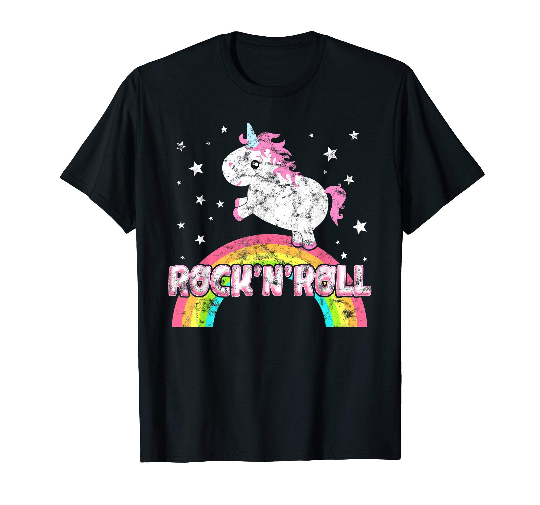 Funny Cool Rock'n'Roll Music Shirts And GiftsFunny Ironic Cool Unicorn Rock'n'Roll Music Festival T-Shirt T-ShirtOEKO-TEX STANDARD 100
