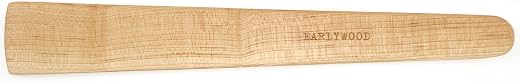 13 in Handmade Kitchen Cooking Utensil, Thin Dark Wood Saute Spatula, Multipurpose...