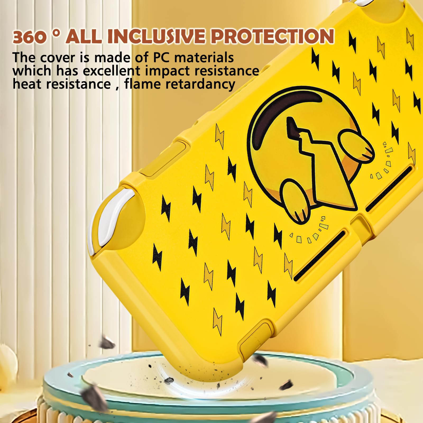 Switch Lite Case DLseego Switch Lite Protective Case With Thumb