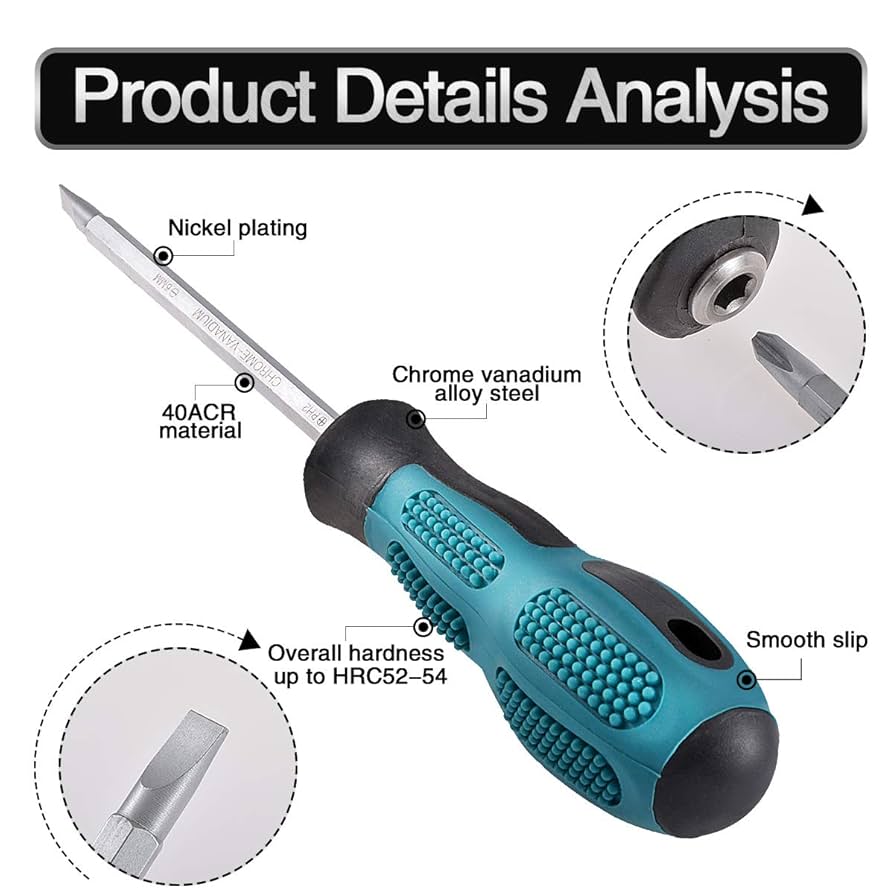 ふぃっしゅ HOHXEN Handle 5 x 85mm PH1 Screwdriver Set Multi-use