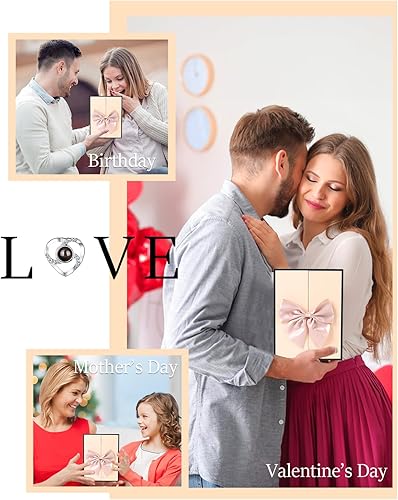 Miniatura 5 de Regalos para el día de San Valentín para ella  Rosa real preservada, oso musgo rosa, caja de peluche para mujeres, mamá, esposa, hija cumpleaños y