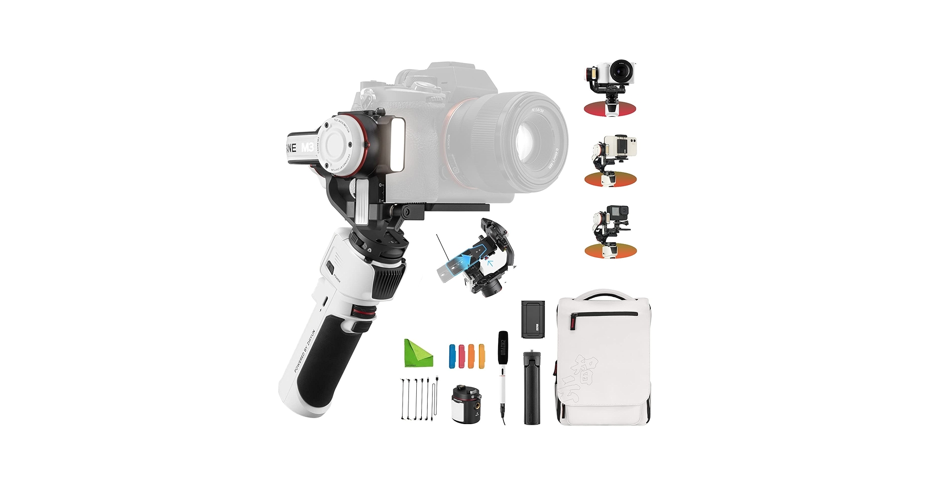 ZHIYUN Crane M3 COMBO ジンバル Amazon.com: Zhiyun Crane M3 Combo Handheld 3-Axis Camera