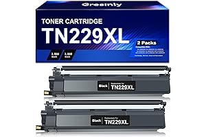 TN229XL TN229 XL for Brother MFC-L3720CDW Printer Toner Cartridges (2-Pack High Yield)