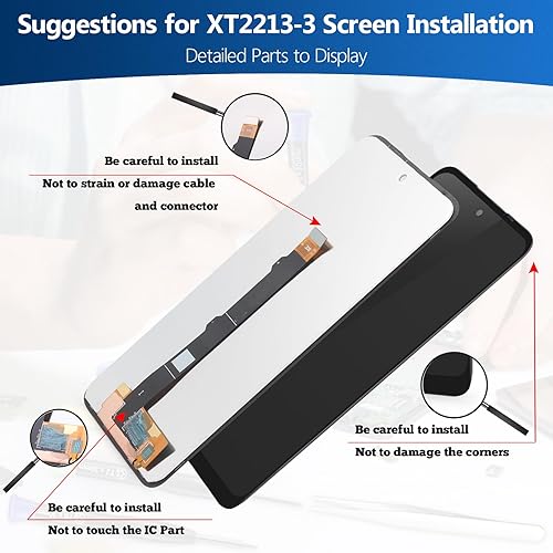Miniatura 5 de 6.5 pulgadas para Motorola Moto G 5G 2022 XT2213-3 Reemplazo de pantalla para Motorola Moto G 5G 2022 Pantalla LCD táctil digitalizador Asamblea con