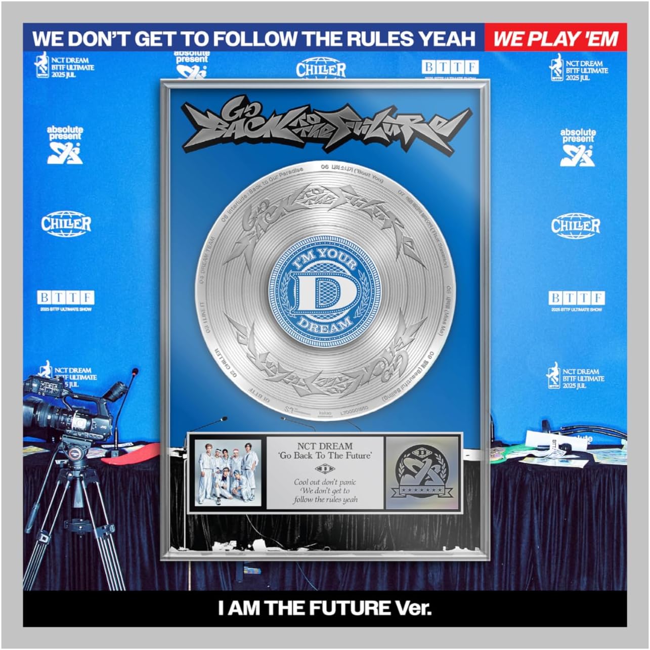 N'CT D'REAM Go Back To The Future 5th Album with Tracking Sealed (I AM THE FUTURE Version)