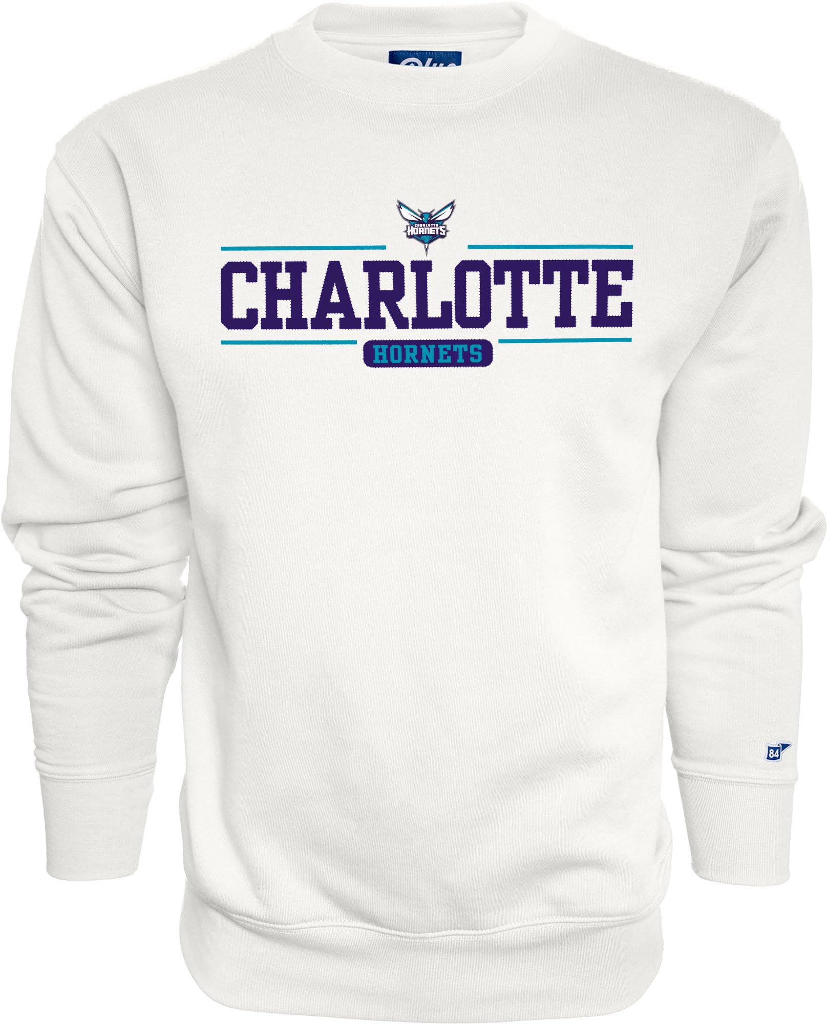 Blue 84 NBA unisex-adult Nba Officially Licensed Crewneck Sweatshirt Varsity