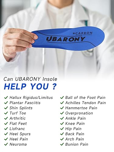 Miniatura 5 de Plantillas de rendimiento de fibra de carbono, plantillas de baloncesto que absorben los golpes, protección y recuperación de lesiones, para