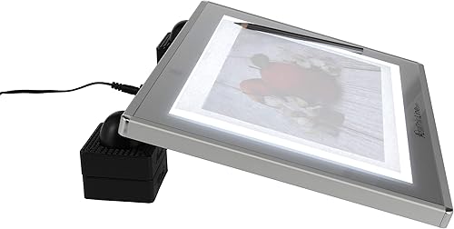 Miniatura 3 de Acurit Upsyde - Elevadores angulares para tableros de dibujo, bloc de luz, tabletas de rastreo, discos de elevación apilables que sostienen