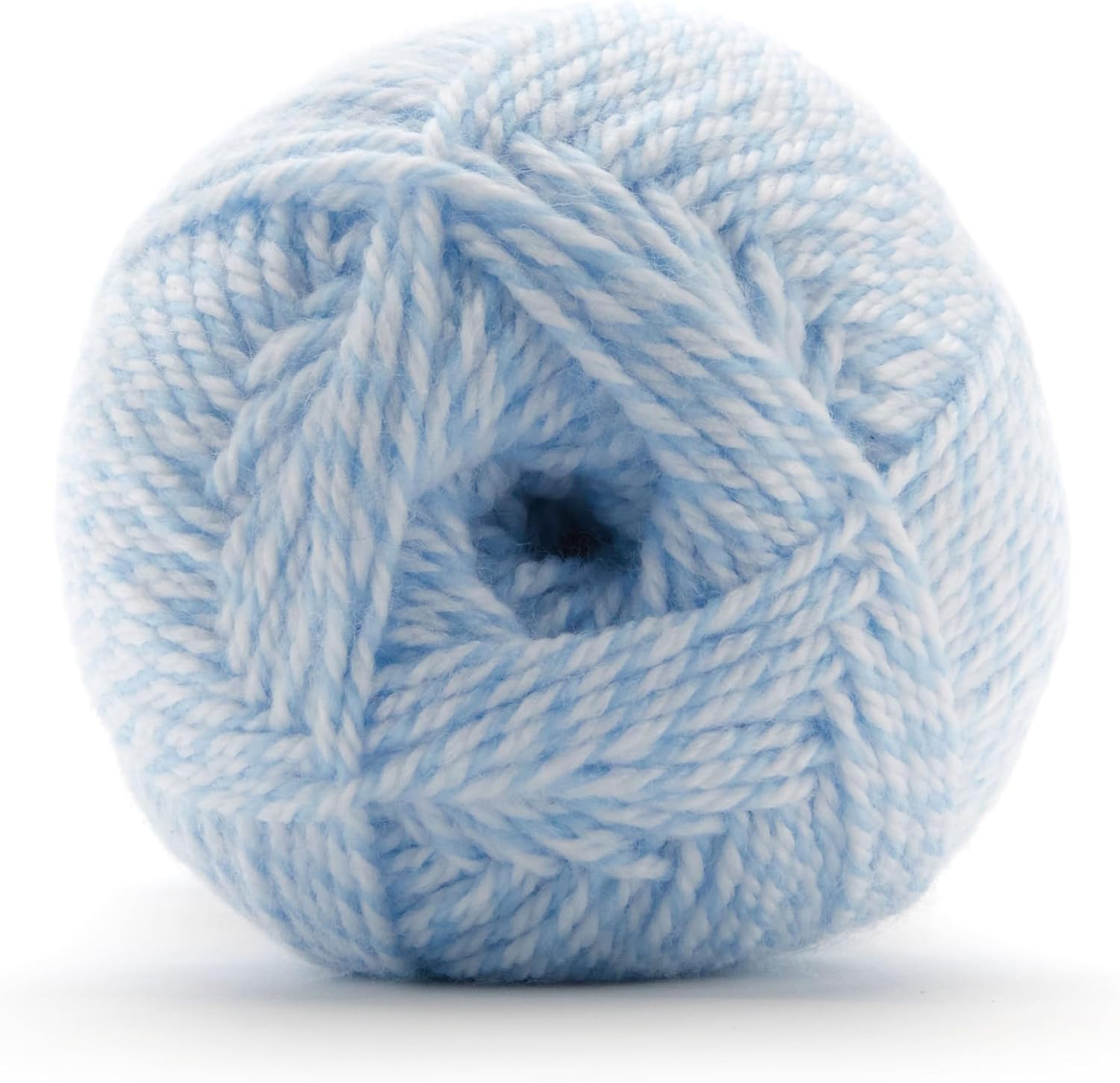 Loops & Threads Blue Marl Delicate DK Yarn – Light Weight Yarn for Knitting, Crochet, Weaving, Arts & Crafts, 15 Pack