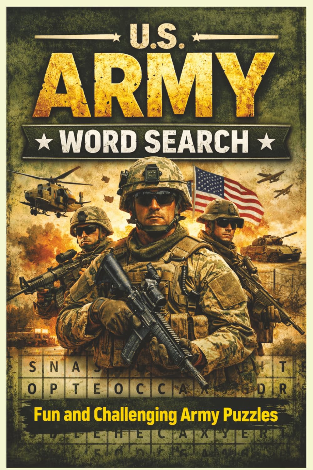 U.S. Army Word Search: Fun and Challenging Army Puzzles