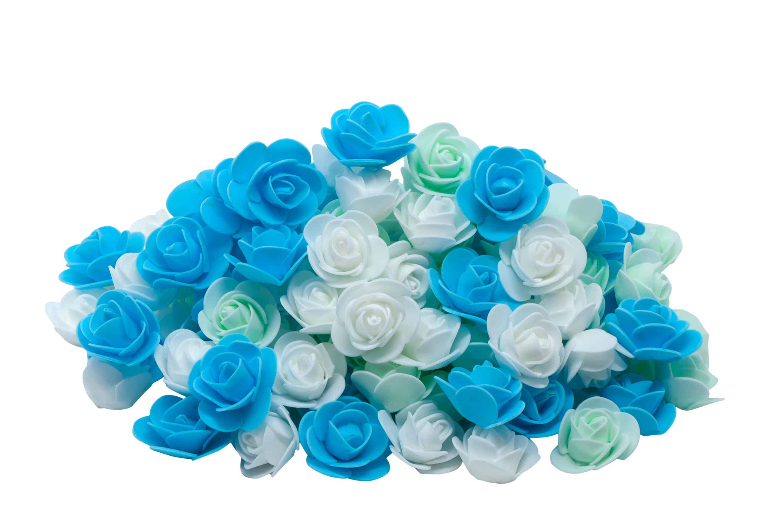 Amazon.co.jp: Lack labo 造花 花 のみ パーツ バラ 花びら マリン