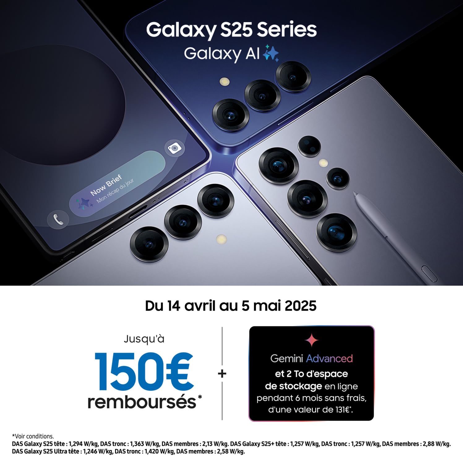 Image secondaire de Samsung Galaxy S25 - Smartphone Android 5G Déverrouillé 256 Go avec Chargeur Rapide 25W - Gris