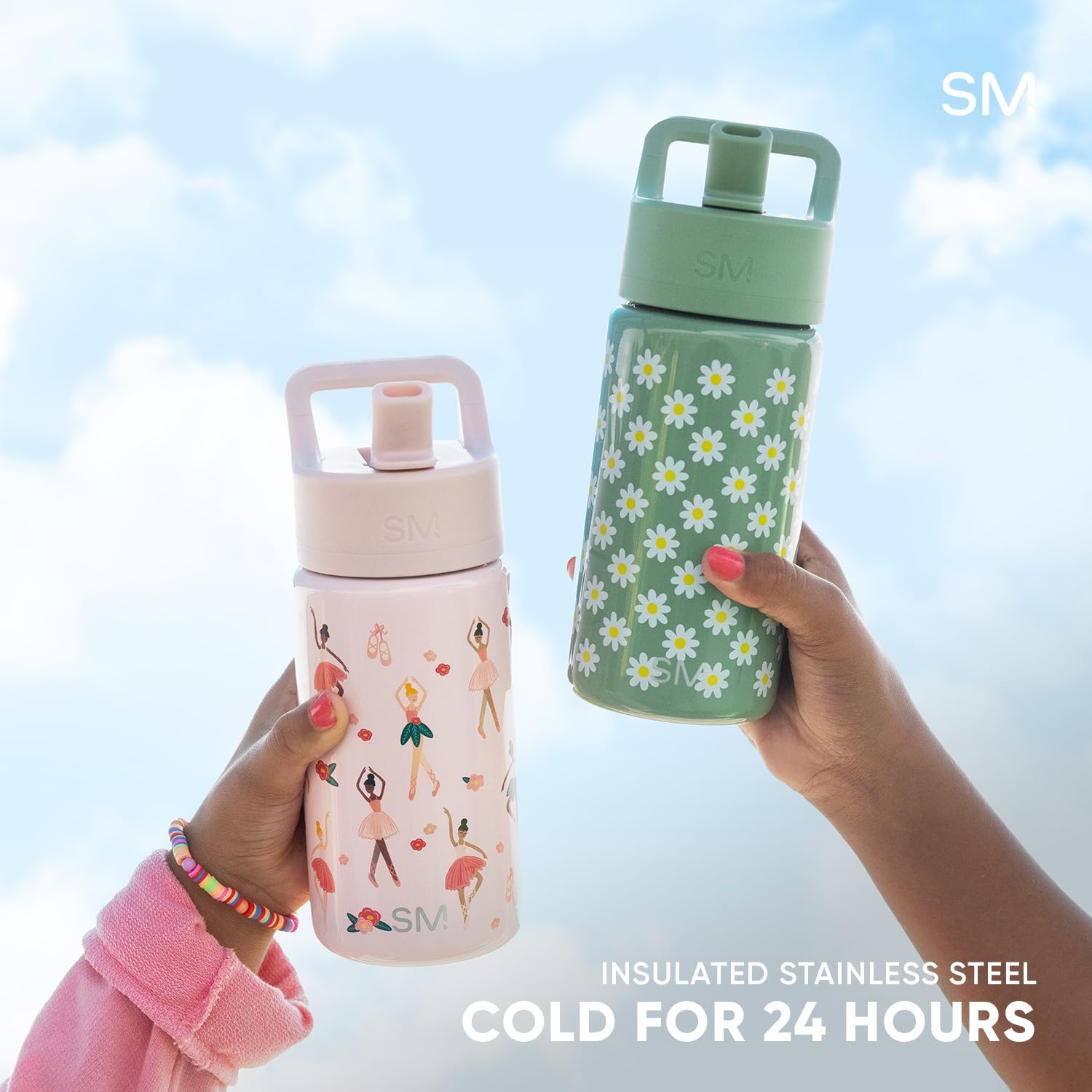 Amazon | Simple Modern Kids Summit 水筒 ストロー蓋付き | 怪盗