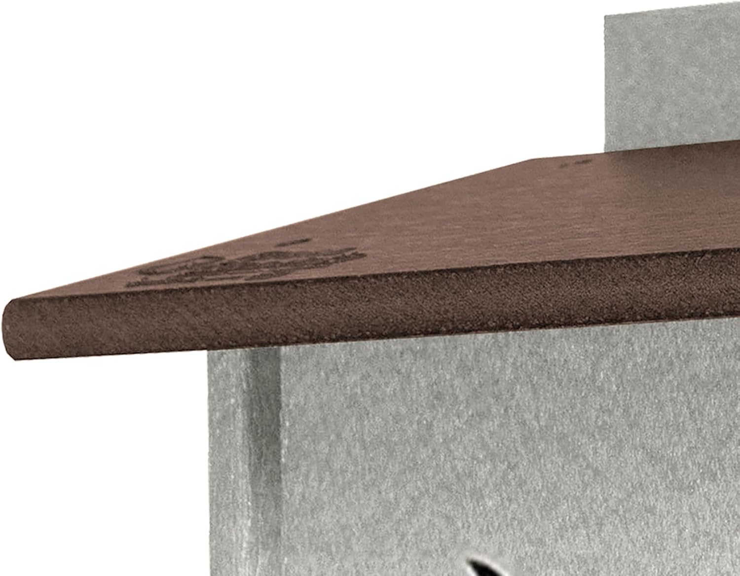 Prime Retreat Amish Made Recycled Plastic Triple Cell Bat House – Brown & Gray Outdoor Bat Shelter for Up to 40 Bats, Tree or Wall Mount, Made in USA