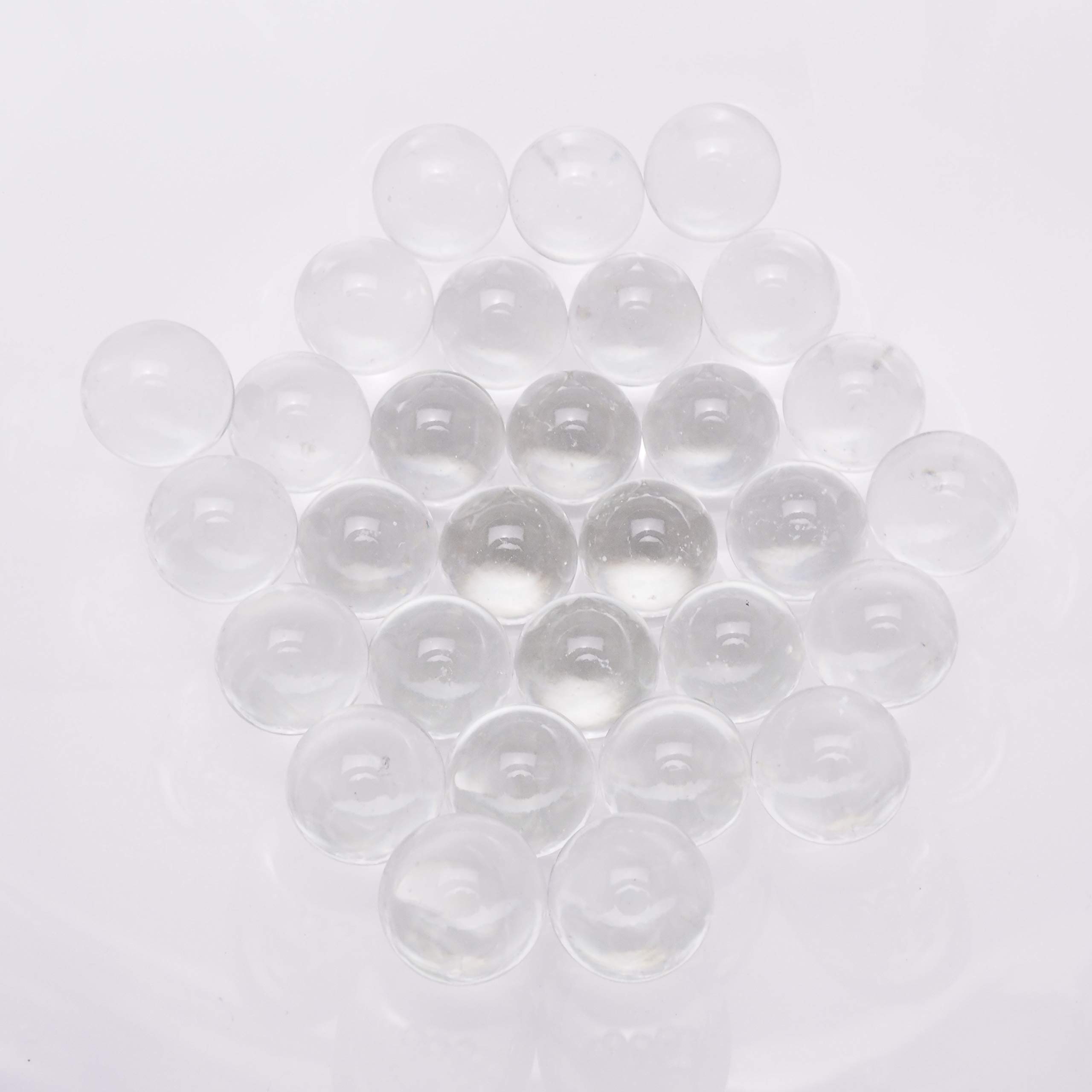 Amazon.co.jp: 日本製ビー玉ガラス玉透明クリア約20mm60粒
