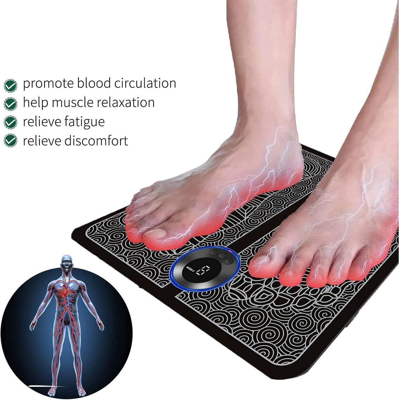 NBDIB 2023 Upgrade Foot Massager Foldable Soft and Comfortable Relax Home(Classic Style)