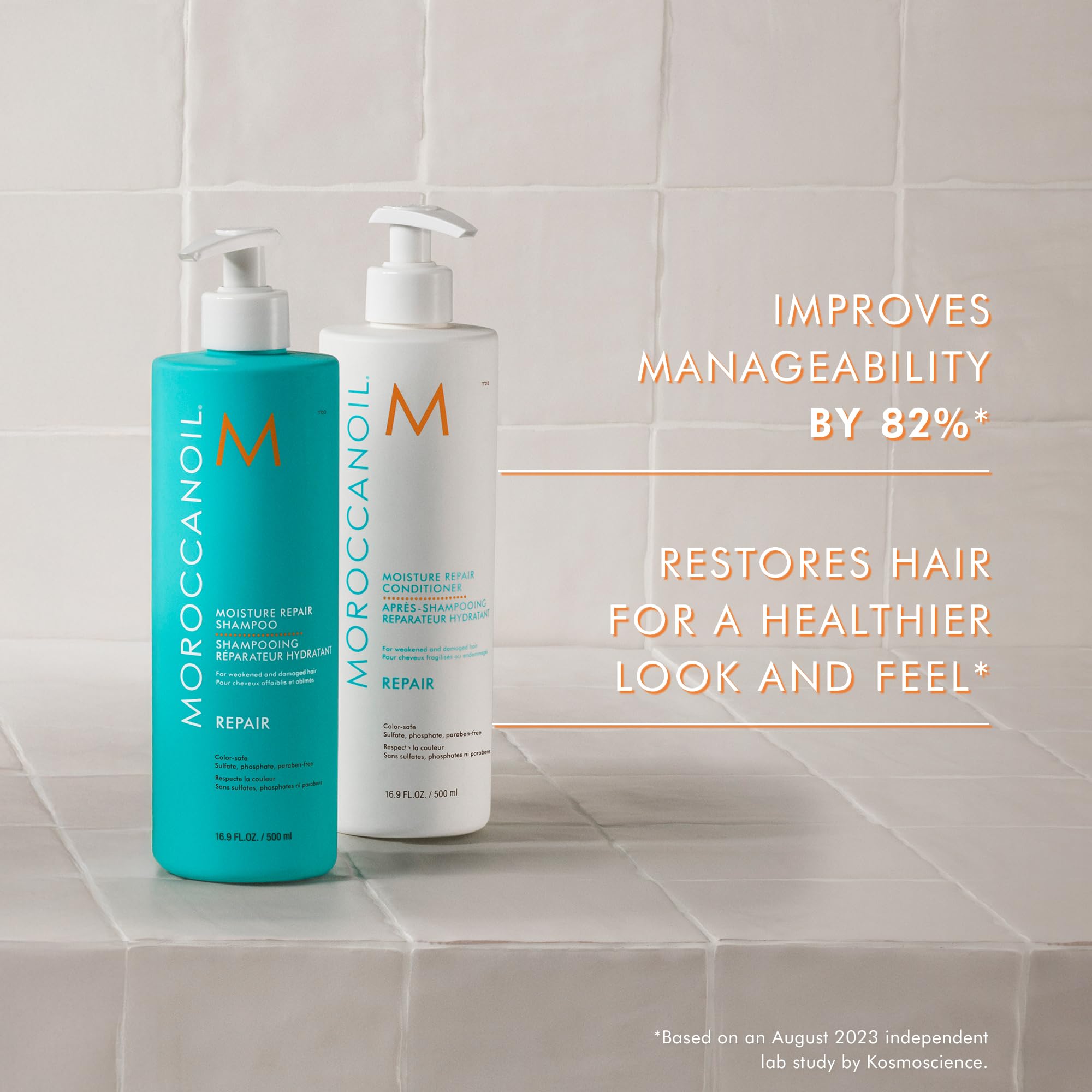 Moroccanoil Set de champú y acondicionador, medio litro