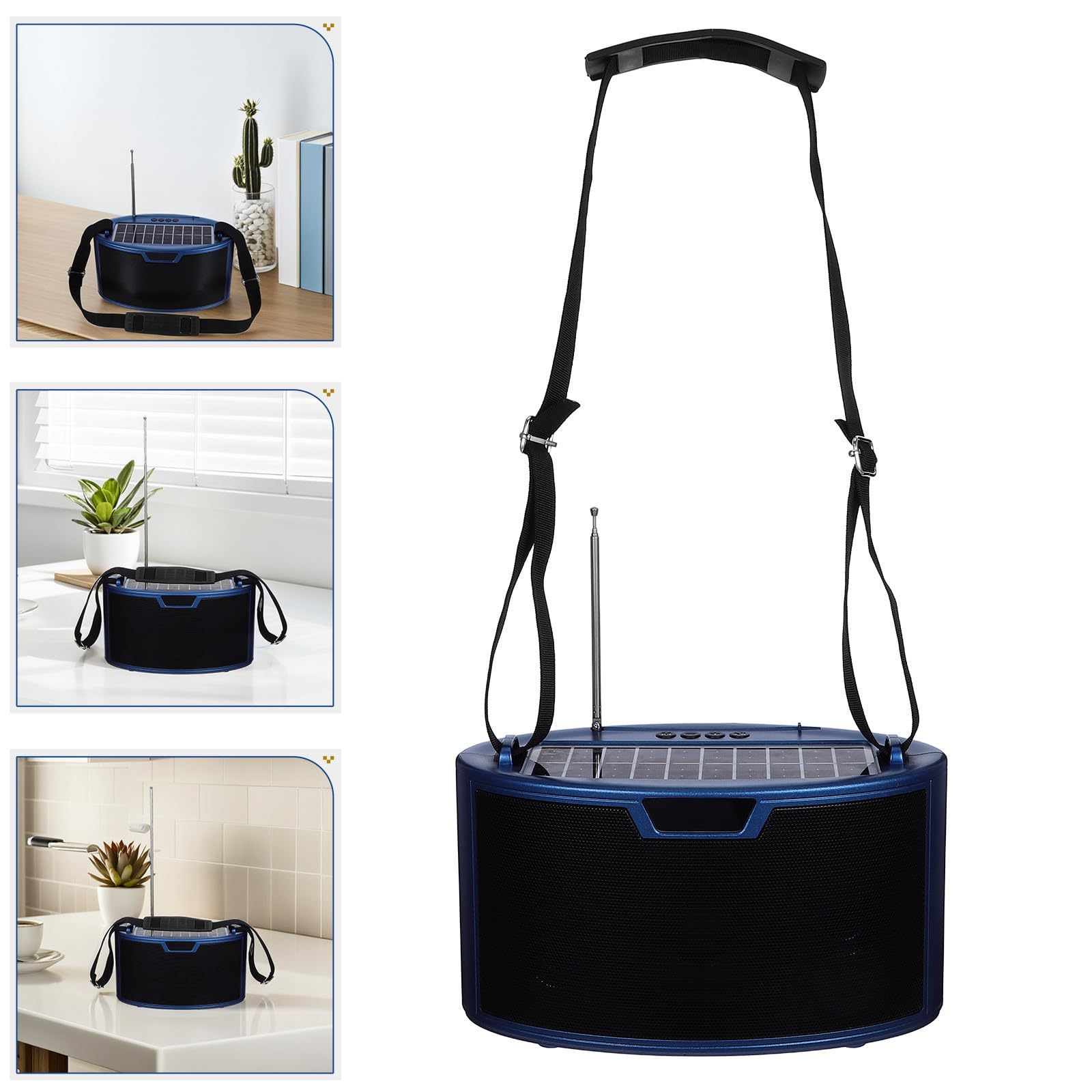 Altavoz Portátil Inalámbrico 5.3 Azul 8w de Plástico con Radio Integrada