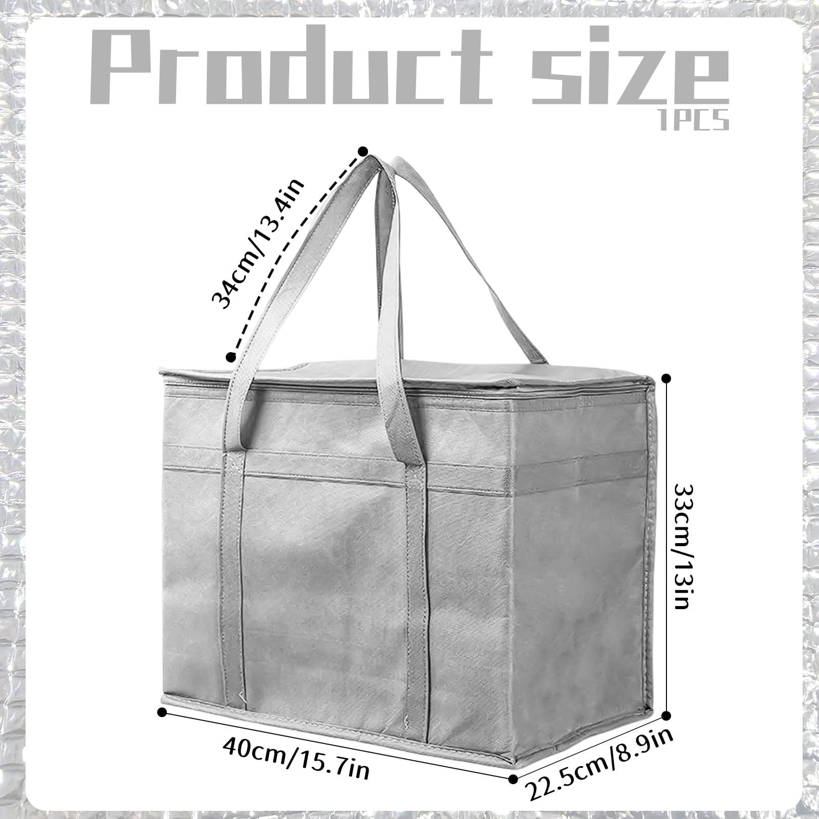 Borsa Termica Grande Per Picnic - Isolata, Capienza 48 Lattine/30 Litri, Nuovo Con Etichette - 2
