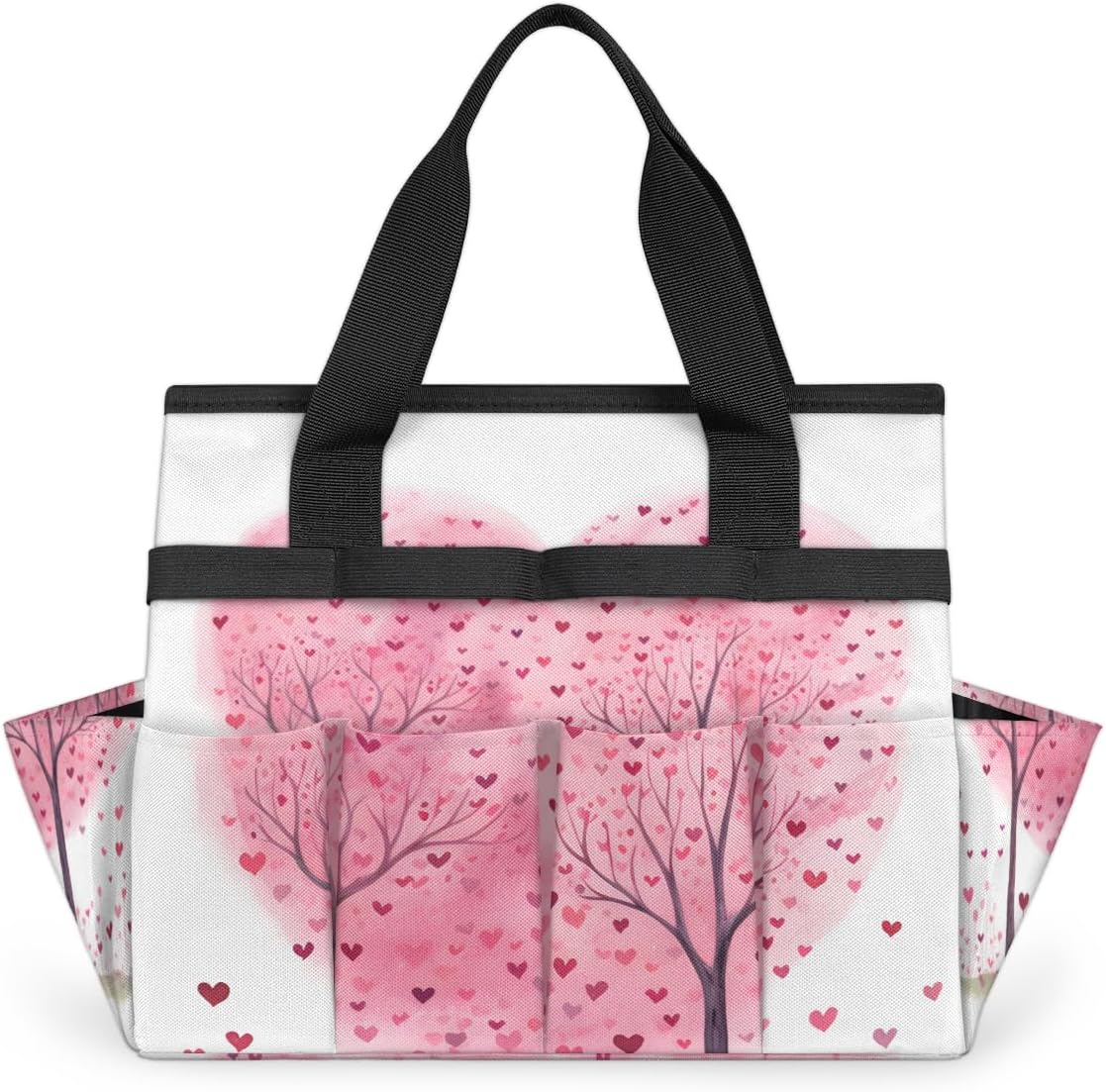 Valentines Sweet Love Heavy Duty Garden Tool Bag with 10 Pockets