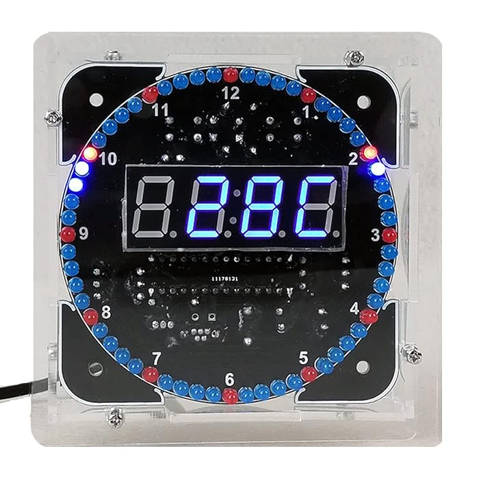 Buy DIY Electronic Clock Kit, Soldering Practice DIY Timer Kit Digital