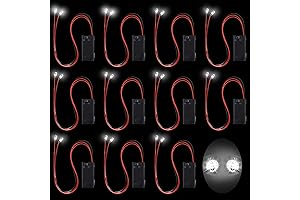 12 Halloween LED Eyes LED Lights Eyes for Mask, Costume Parties and Festivals