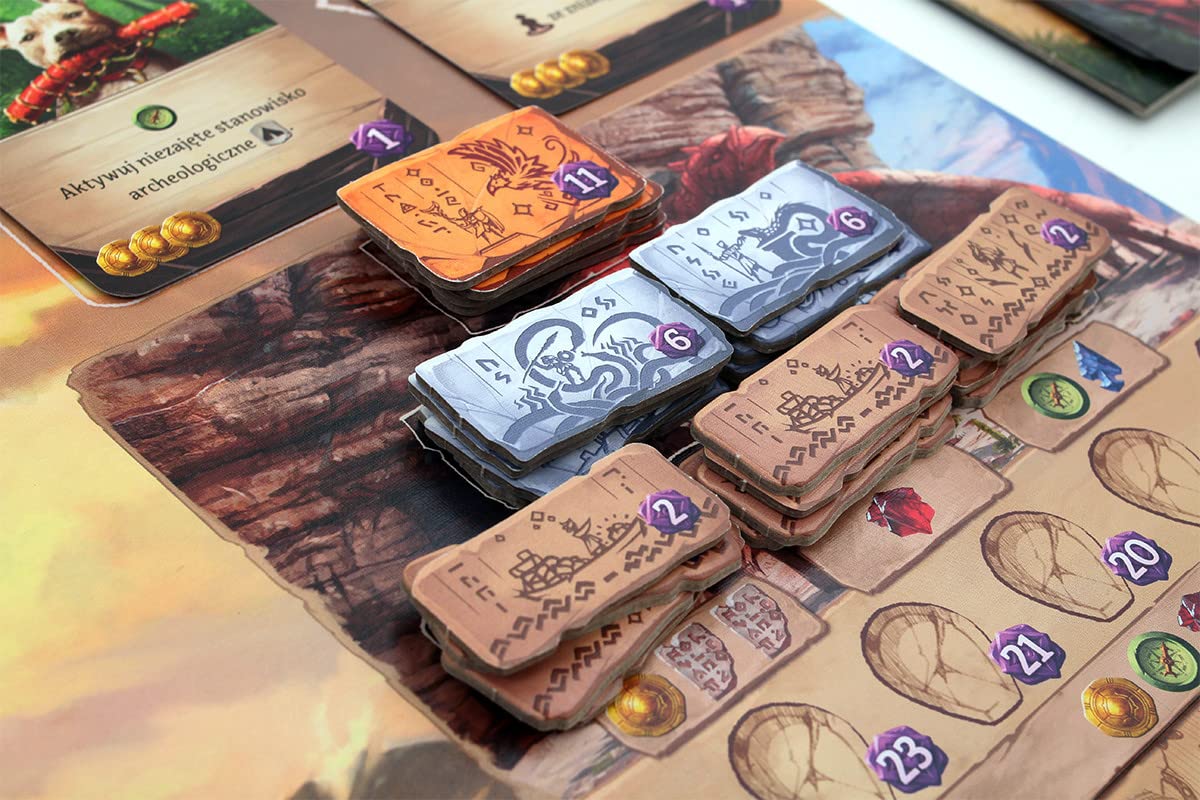 Rebel Zaginiona wyspa Arnak Gra planszowa Wiek 12+ 1-4 graczy 60 min