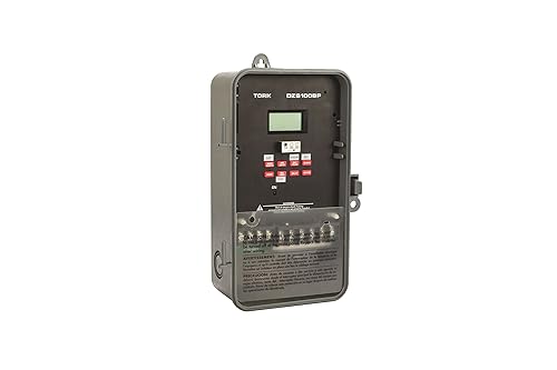 Miniatura 4 de NSI Interruptor de tiempo avanzado de 365/7 días con control multipropósito de la serie DZS, suministro de temporizador de 120/208-240/277 VCA, 1