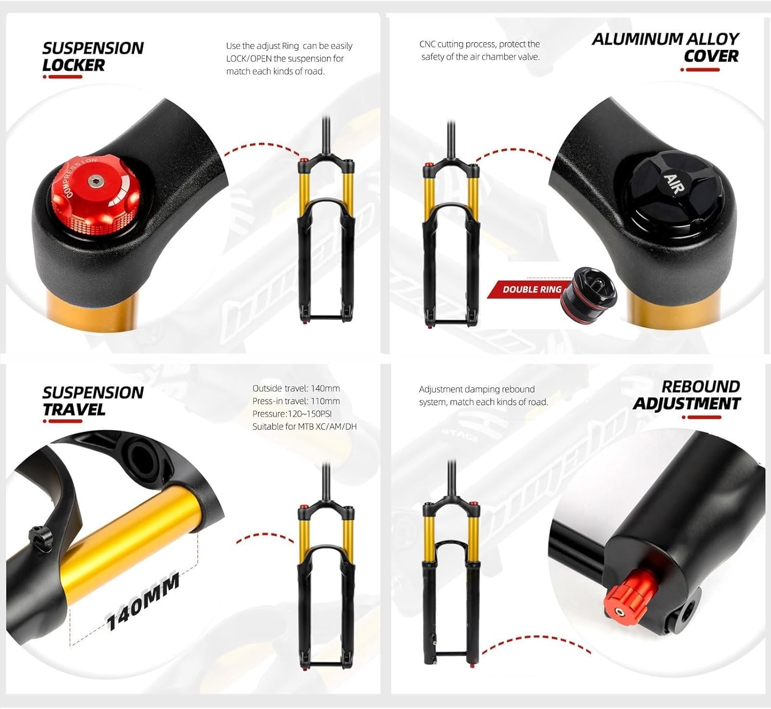 OHLINS RXF36 m.2 COIL 29/44 MTBサスペンション 2023 Öhlins RXF36 m
