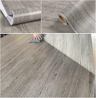 Vista 7 de Taogift Película de vinilo autoadhesiva con aspecto de madera retro, papel tapiz para muebles de cocina, armarios, mesa, escritorio, paredes
