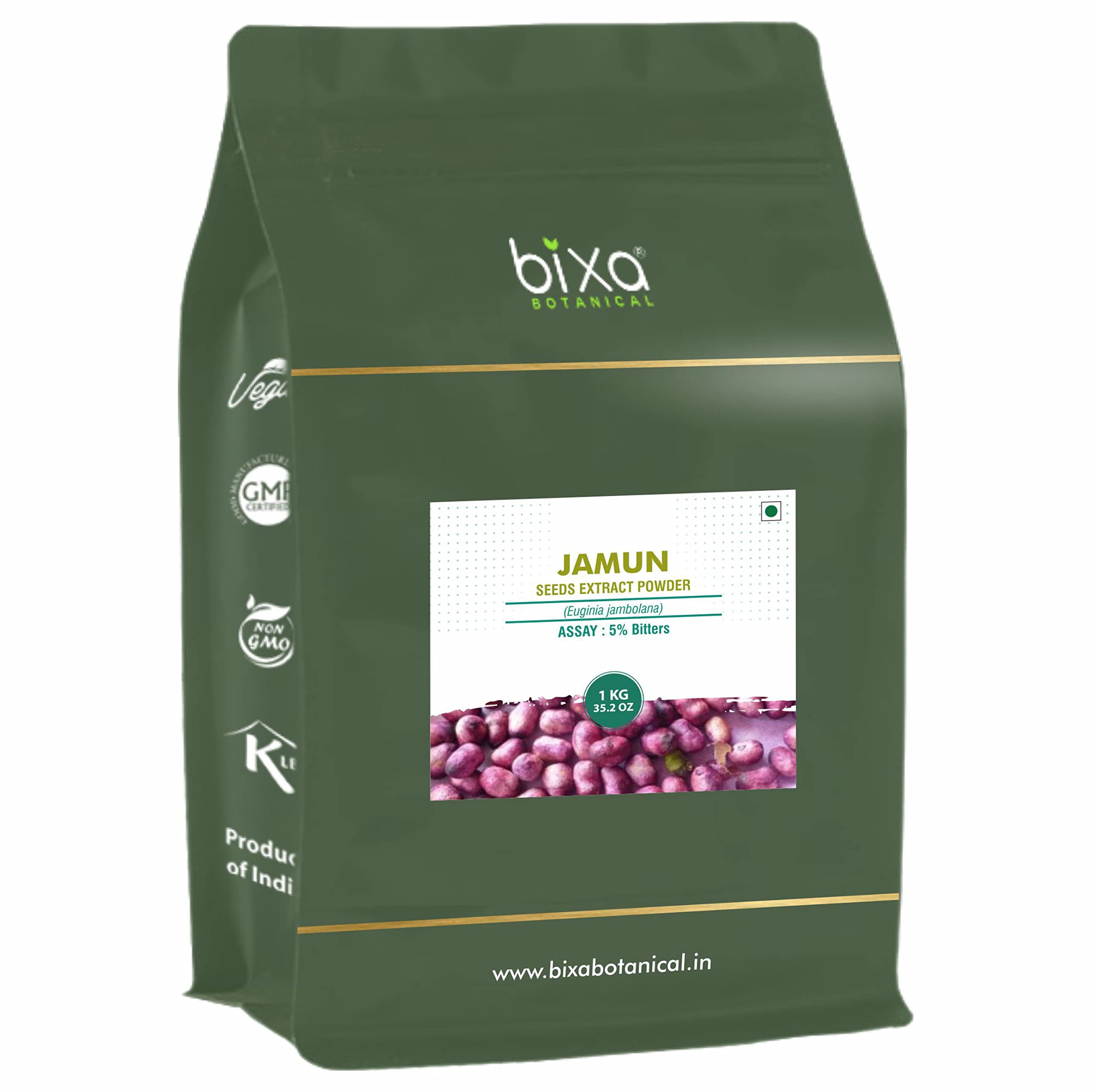 bixa BOTANICAL Jamun (Eugenia Jambolana) Dry Extract - 5% Bitters by Gravimetry