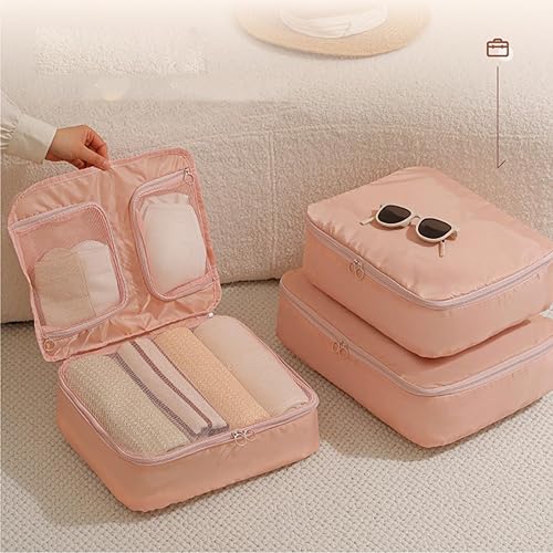 Miniatura 5 de 3 Pocket Travel Organizers Bag Large Capacity Breathable Meshes Storage for Clothes Underwear Luggage