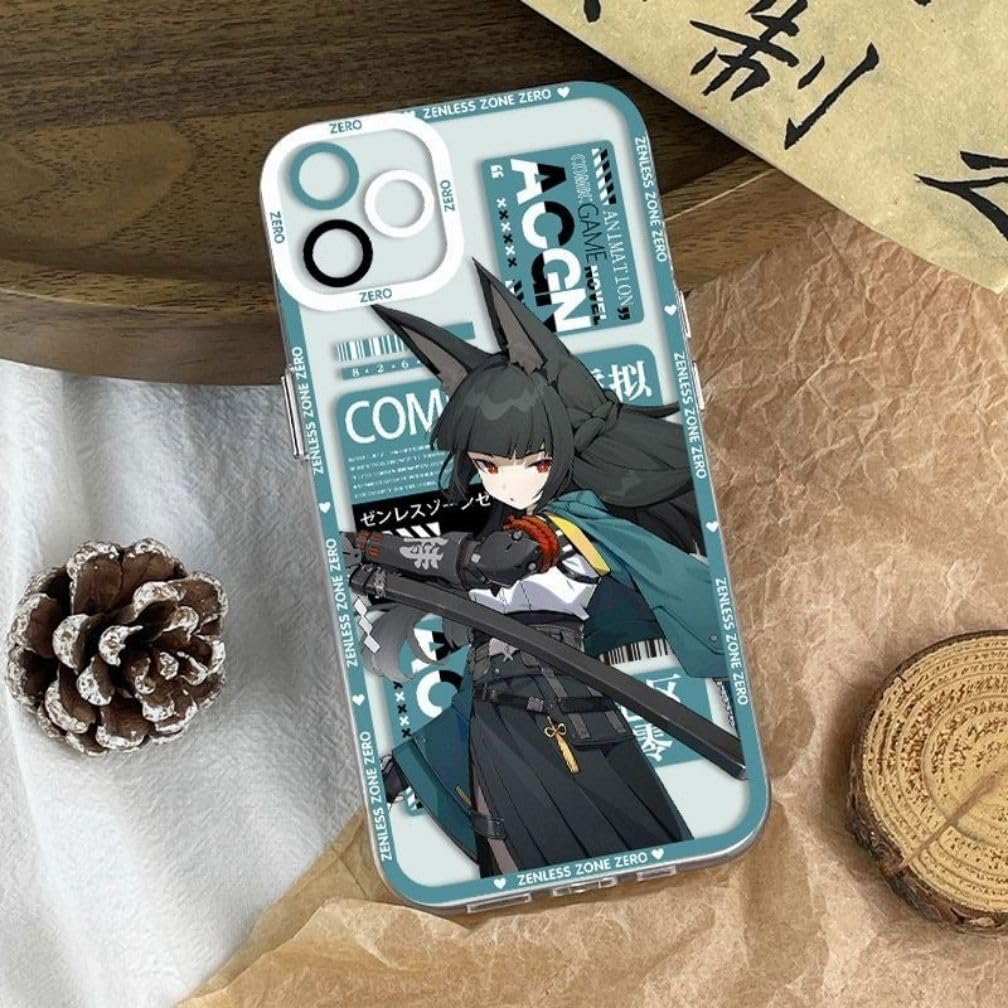 Amazon.co.jp: 星見雅 ゼンゼロ スマホケース ゼンレスゾーンゼロ 蒼角