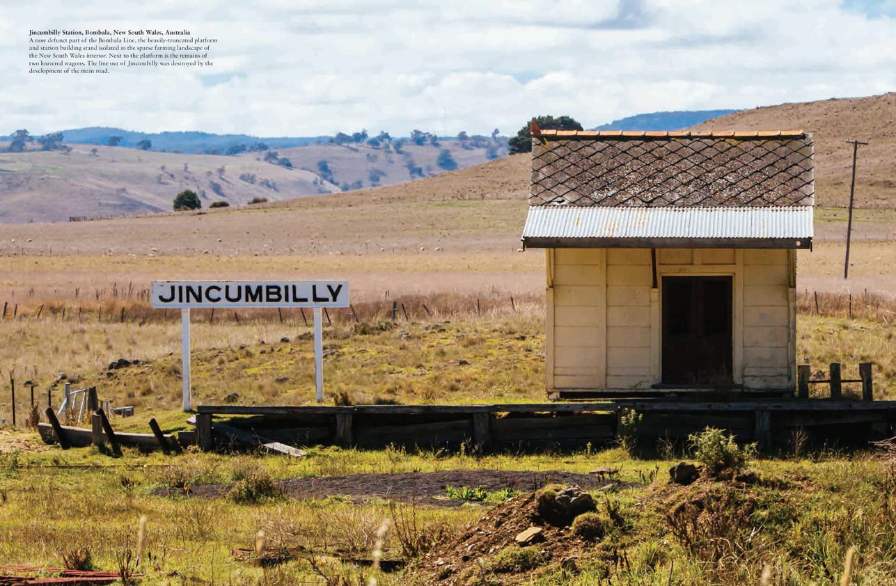 Abandoned Train Stations: Rail Stations, Yards, Signal Boxes and Track That the World Left Behind (Abandoned Places)