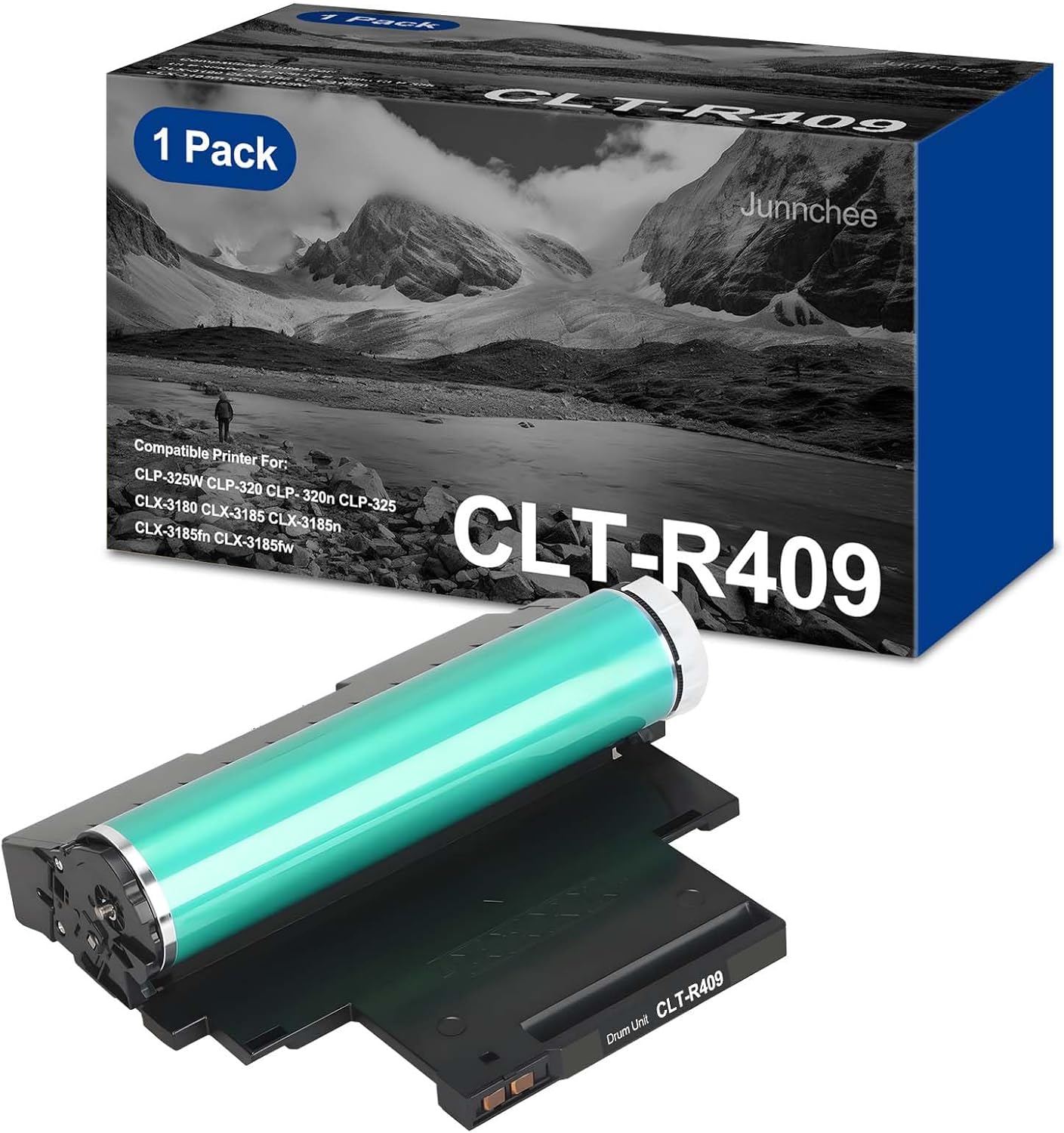 CLT-R409 Drum Unit Replacement for Samsung CLT-R407 CLT-R409 R407 R409 Imaging Unit for CLX-3180 CLX-3185 CLX-3185N CLX-3185W CLP-320 CLP-320N CLP-320W CLP-325 CLP-325N Printer (1-Pack)