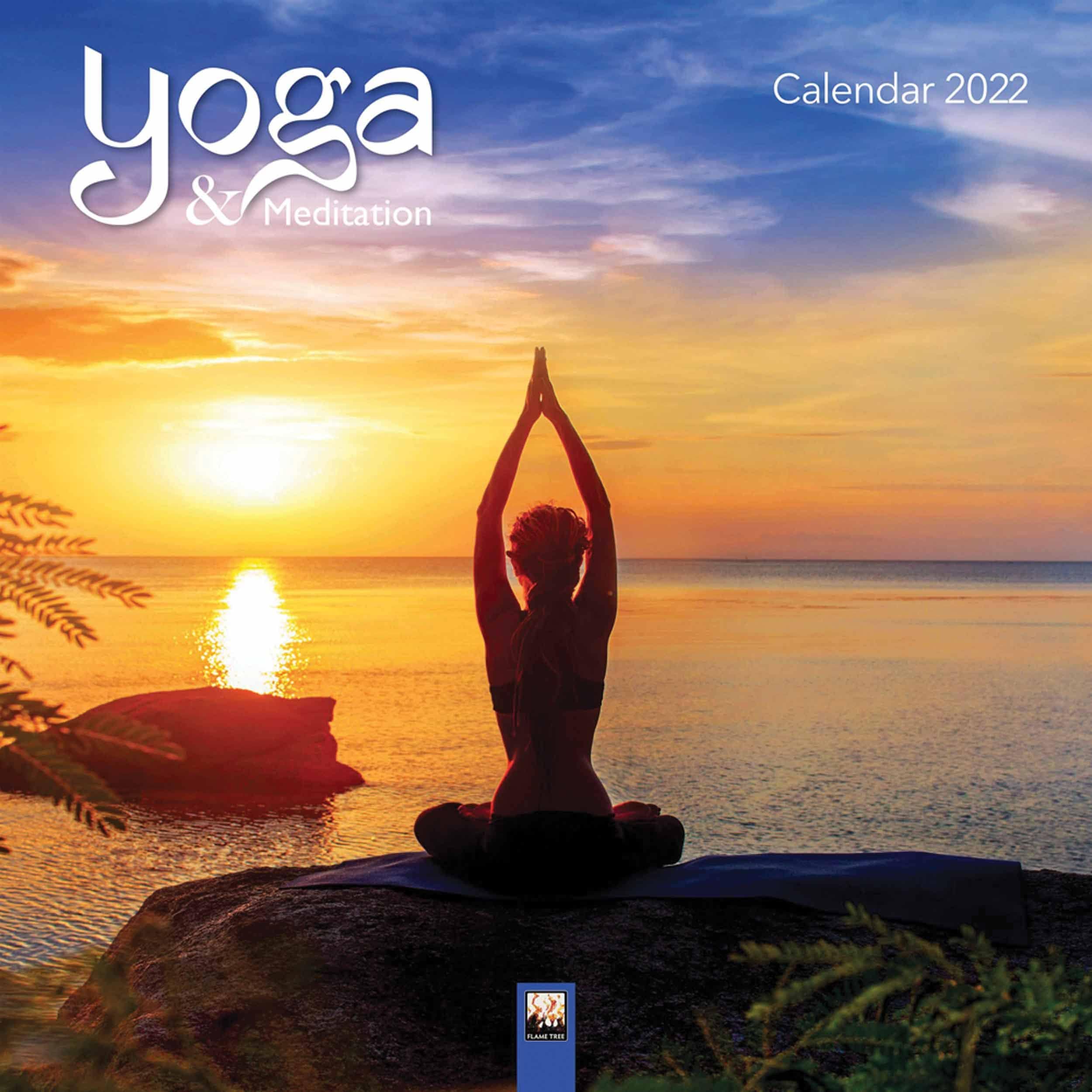 Yoga & Meditation Wall Calendar 2022 (Art Calendar)
