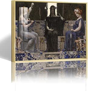 Amazon.com: PIIJG The Three Fates Alexander Rothaug Circa 1910 Occult ...