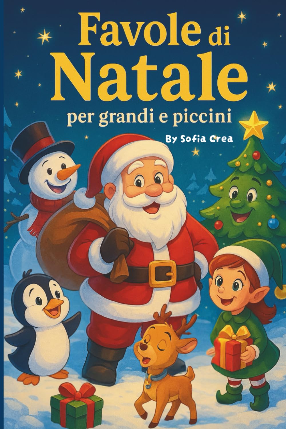 Favole di Natale per grandi e piccini: 20 Fiabe per un Natale indimenticabile e 10 disegni da colorare