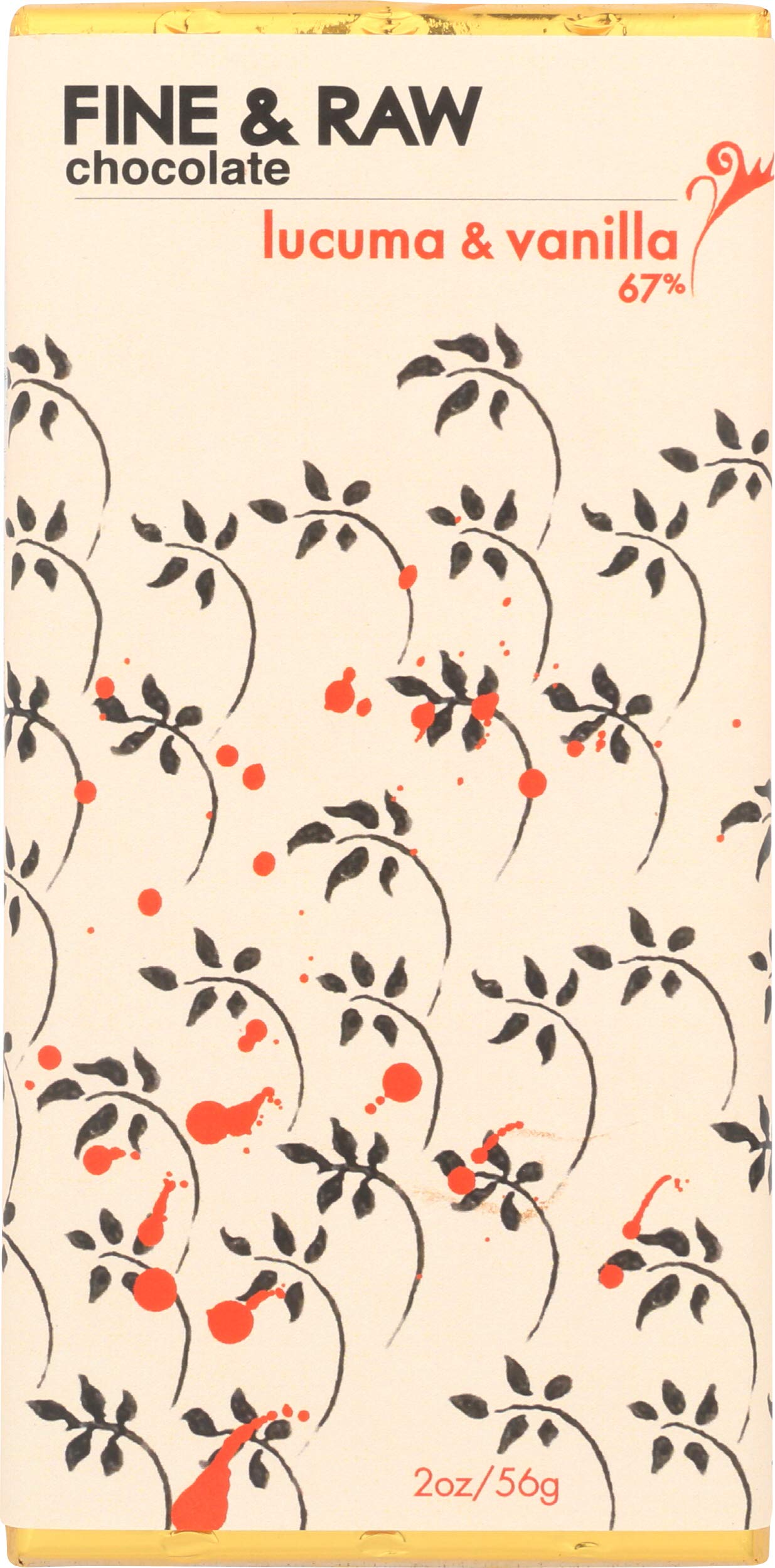 FINE & RAW Lucuma Vanilla Bar, 2 OZ
