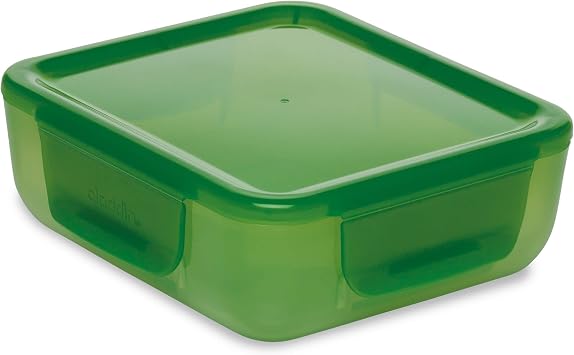 Aladdin Non-Insulated Food Container with Easy-Keep Lid, Green, 0.7 Litre
