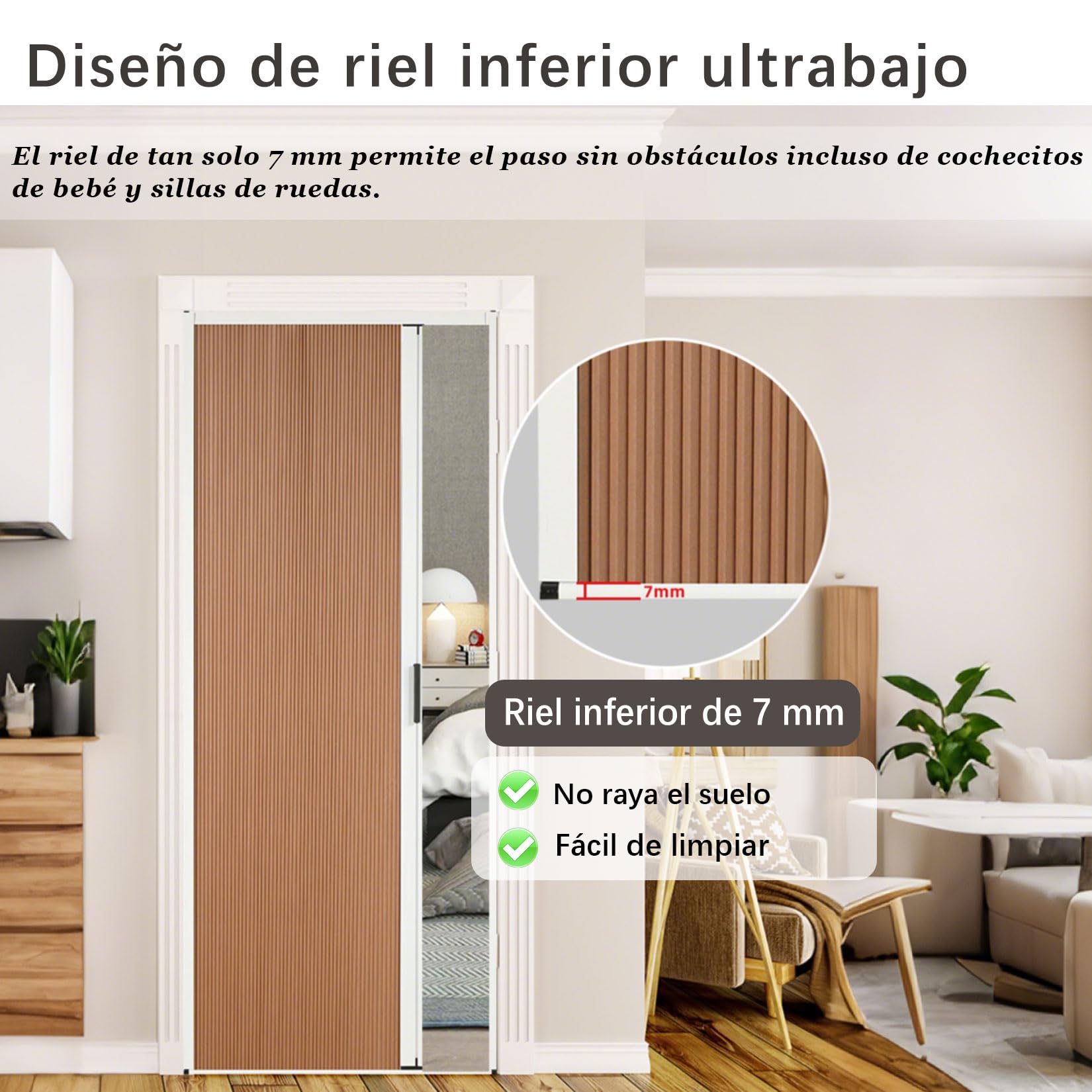 Puerta Plegable Corredera,Puerta Plegable Invisible De Nido De Abeja,60 65 70 75 80 85 90 CM Ancho,Separador Interior Puertas de acordeón,para Cocina y Dormitorio 70×203cm Gris