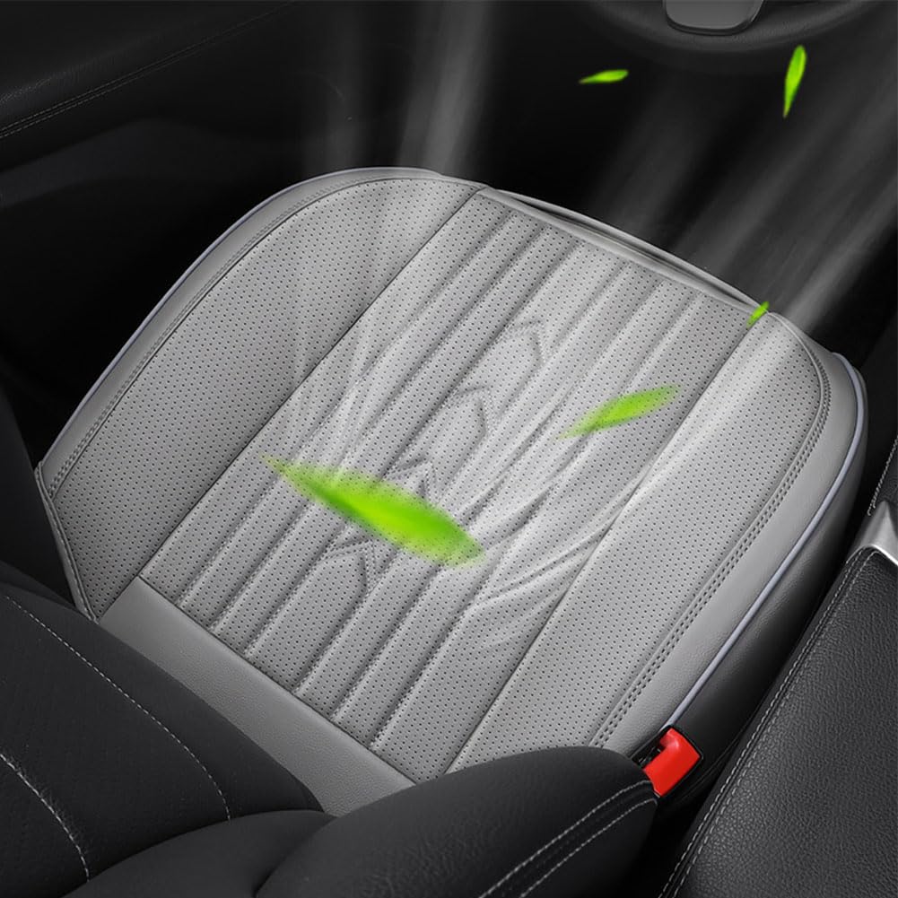Cuscini Sedili Auto per Ford Kuga (CX482) Titanium/X/St Line 2019-2023 2024, Antiscivolo Confortevole Cuscino Sedia Anteriori Conducente Copri Seduta Interni Accessori,C/Black-Red